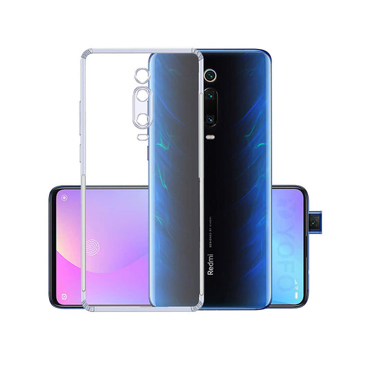 Back Cover For XIAOMI REDMI K20, Ultra Hybrid Clear Camera Protection, TPU Case, Shockproof (Multicolor As Per Availability)
