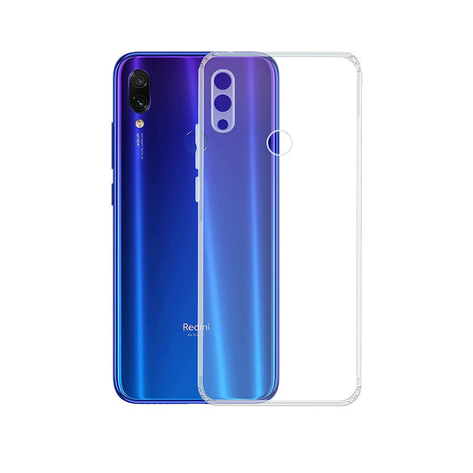 Back Cover For XIAOMI REDMI NOTE 7, Ultra Hybrid Clear Camera Protection, TPU Case, Shockproof (Multicolor As Per Availability)