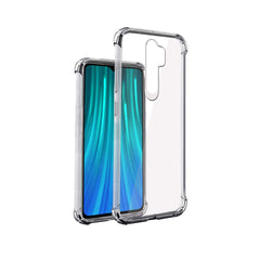 Back Cover For XIAOMI REDMI NOTE 8 PRO, Ultra Hybrid Clear Camera Protection, TPU Case, Shockproof (Multicolor As Per Availability)