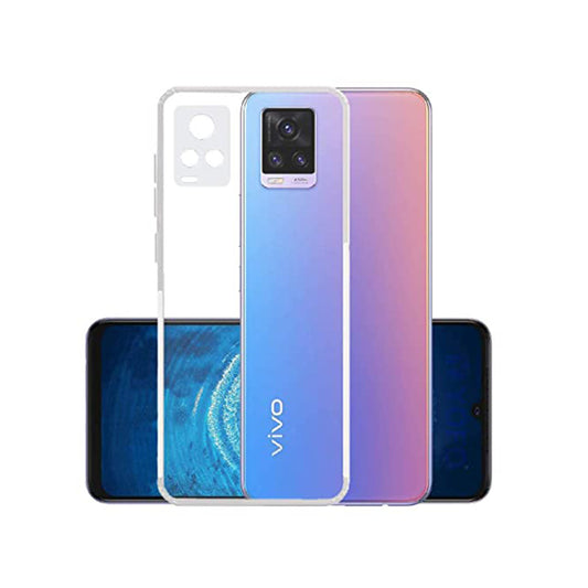 Back Cover For VIVO V20 PRO, Ultra Hybrid Clear Camera Protection, TPU Case, Shockproof (Multicolor As Per Availability)