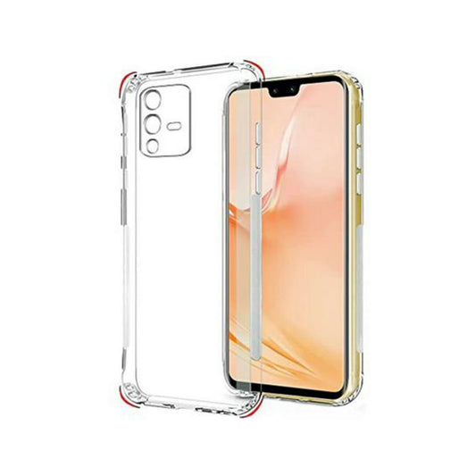 Back Cover For VIVO V23 5G, Ultra Hybrid Clear Camera Protection, TPU Case, Shockproof (Multicolor As Per Availability)