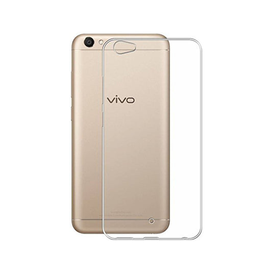 Back Cover For VIVO V5 PLUS, Ultra Hybrid Clear Camera Protection, TPU Case, Shockproof (Multicolor As Per Availability)