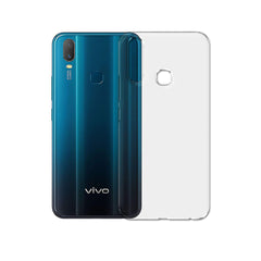 Back Cover For Vivo Y11, Ultra Hybrid Clear Camera Protection, TPU Case, Shockproof (Multicolor As Per Availability)
