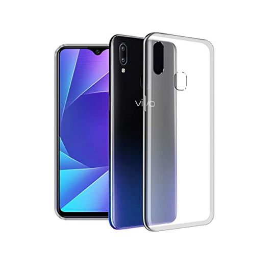 Back Cover For Vivo Y91/Y93, Ultra Hybrid Clear Camera Protection, TPU Case, Shockproof (Multicolor As Per Availability)