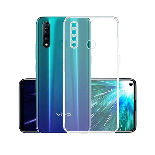 Back Cover For VIVO Z1 PRO, Ultra Hybrid Clear Camera Protection, TPU Case, Shockproof (Multicolor As Per Availability)