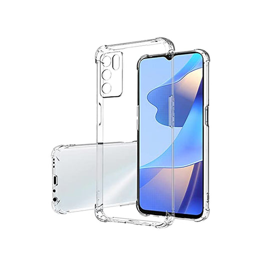 Back Cover For OPPO A16, Ultra Hybrid Clear Camera Protection, TPU Case, Shockproof (Multicolor As Per Availability)