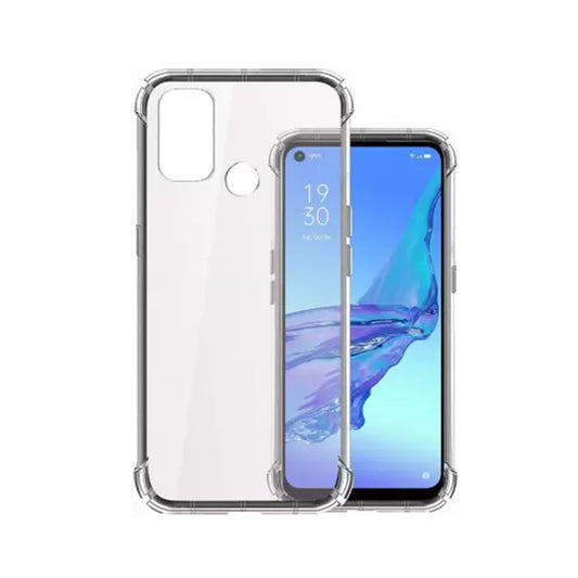 Back Cover For OPPO A33 2020, Ultra Hybrid Clear Camera Protection, TPU Case, Shockproof (Multicolor As Per Availability)