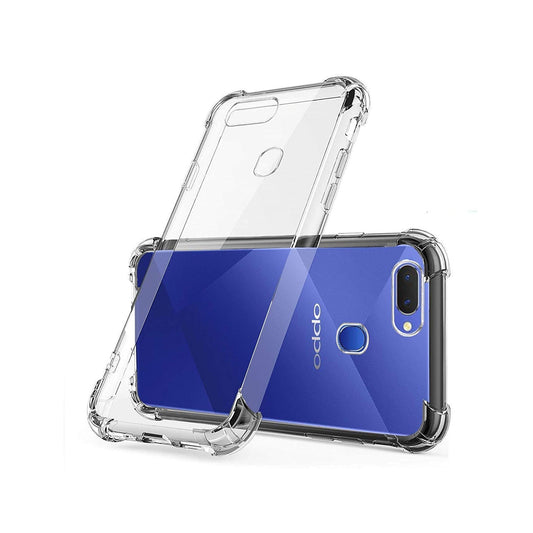 Back Cover For OPPO A5, Ultra Hybrid Clear Camera Protection, TPU Case, Shockproof (Multicolor As Per Availability)