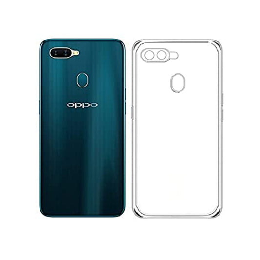 Back Cover For OPPO A7, Ultra Hybrid Clear Camera Protection, TPU Case, Shockproof (Multicolor As Per Availability)