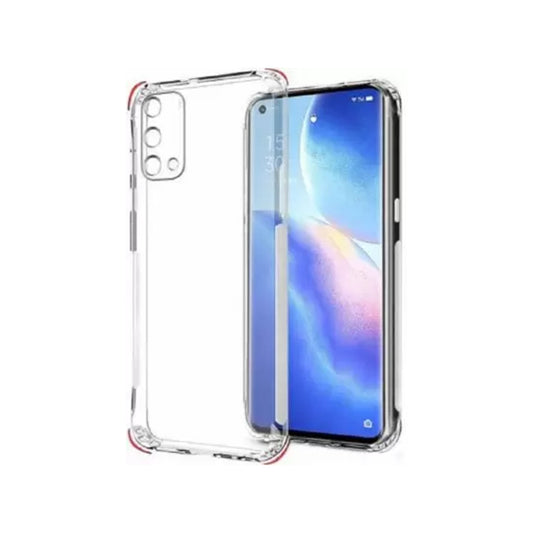 Back Cover For OPPO F19S, Ultra Hybrid Clear Camera Protection, TPU Case, Shockproof (Multicolor As Per Availability)