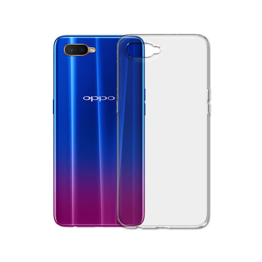 Back Cover For OPPO K1, Ultra Hybrid Clear Camera Protection, TPU Case, Shockproof (Multicolor As Per Availability)