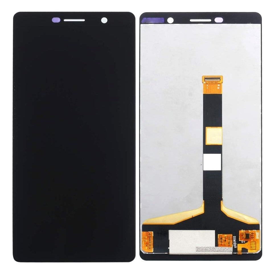 Mobile Display For Nokia 7 Plus. LCD Combo Touch Screen Folder Compatible With Nokia 7 Plus