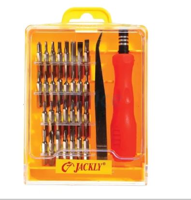 Jackly Jk-6032C Screwdriver Set | Steel 32 In 1 | Professional Magnetic Screwdriver Set