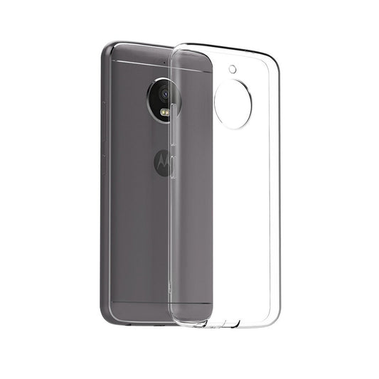 Back Cover For Moto E4+, Ultra Hybrid Clear Camera Protection, TPU Case, Shockproof (Multicolor As Per Availability)