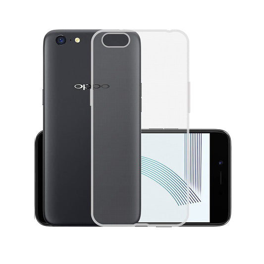 Back Cover For Oppo A71, Ultra Hybrid Clear Camera Protection, TPU Case, Shockproof (Multicolor As Per Availability)