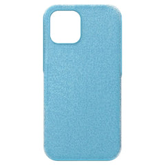 Glittery Crystal Back Cover for iPhone 12, Polycarbonate Back Case of Gleaming Colored Crystals