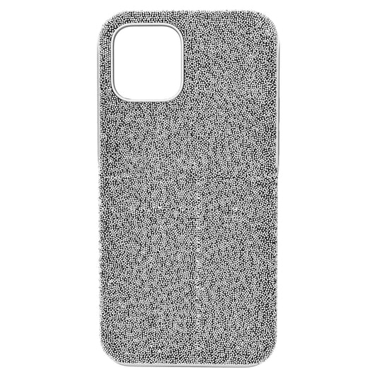 Glittery Crystal Back Cover for iPhone 14 Pro, Polycarbonate Back Case of Gleaming Colored Crystals