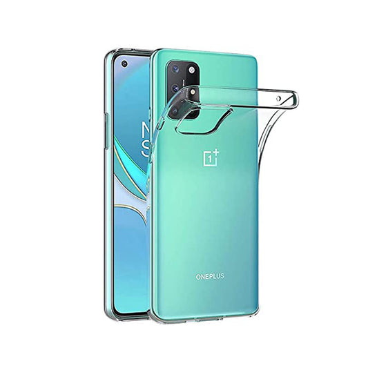 Back Cover For ONEPLUS 8T, Ultra Hybrid Clear Camera Protection, TPU Case, Shockproof (Multicolor As Per Availability)