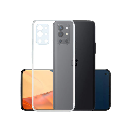 Back Cover For ONEPLUS 9R, Ultra Hybrid Clear Camera Protection, TPU Case, Shockproof (Multicolor As Per Availability)