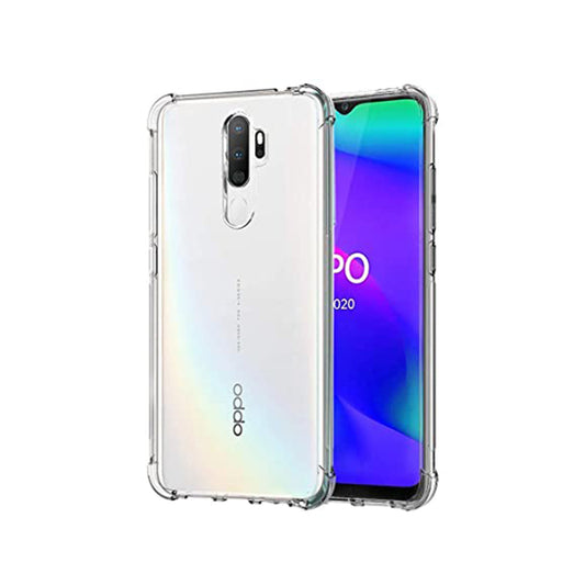Back Cover For OPPO A5 2020, Ultra Hybrid Clear Camera Protection, TPU Case, Shockproof (Multicolor As Per Availability)