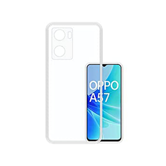 Back Cover For OPPO A57, Ultra Hybrid Clear Camera Protection, TPU Case, Shockproof (Multicolor As Per Availability)