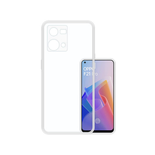 Back Cover For OPPO F21 PRO 5G, Ultra Hybrid Clear Camera Protection, TPU Case, Shockproof (Multicolor As Per Availability)