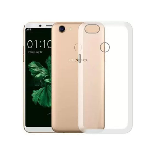 Back Cover For OPPO F5, Ultra Hybrid Clear Camera Protection, TPU Case, Shockproof (Multicolor As Per Availability)