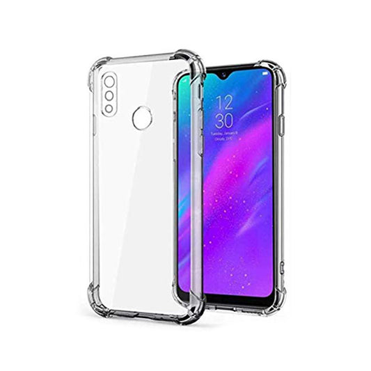 Back Cover For OPPO REALME 3I, Ultra Hybrid Clear Camera Protection, TPU Case, Shockproof (Multicolor As Per Availability)