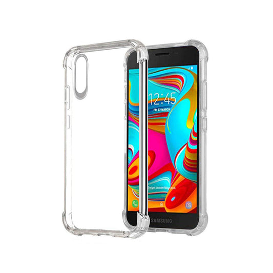 Back Cover For SAMSUNG GALAXY A2 CORE - A260, Ultra Hybrid Clear Camera Protection, TPU Case, Shockproof (Multicolor As Per Availability)
