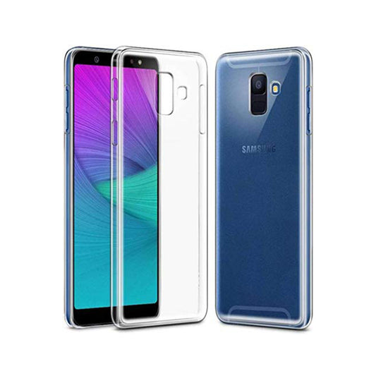 Back Cover For SAMSUNG GALAXY A6 PLUS, Ultra Hybrid Clear Camera Protection, TPU Case, Shockproof (Multicolor As Per Availability)
