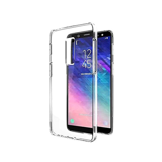 Back Cover For SAMSUNG J8, Ultra Hybrid Clear Camera Protection, TPU Case, Shockproof (Multicolor As Per Availability)