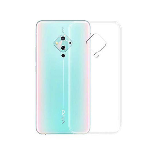 Back Cover For VIVO S1 PRO, Ultra Hybrid Clear Camera Protection, TPU Case, Shockproof (Multicolor As Per Availability)