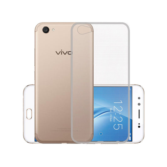 Back Cover For VIVO V5 PLUS, Ultra Hybrid Clear Camera Protection, TPU Case, Shockproof (Multicolor As Per Availability)