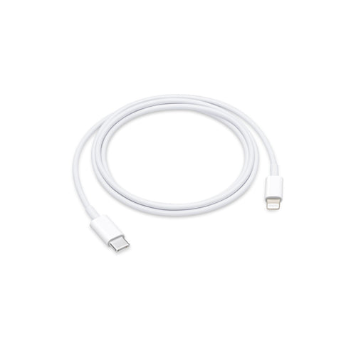 Mcare MXC-LTG 100 Type C to Lightning Tangle-free 1 Meter, Sturdy lightning Cable with 4.1A Fast Charging & 480mbps Data Transmission(White)