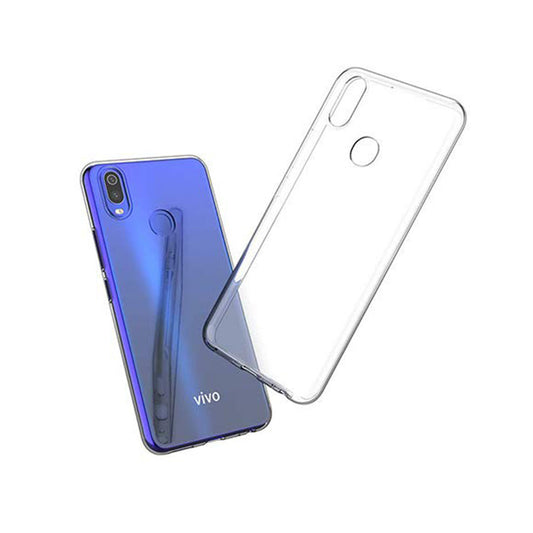 Back Cover For Vivo Y11, Ultra Hybrid Clear Camera Protection, TPU Case, Shockproof (Multicolor As Per Availability)